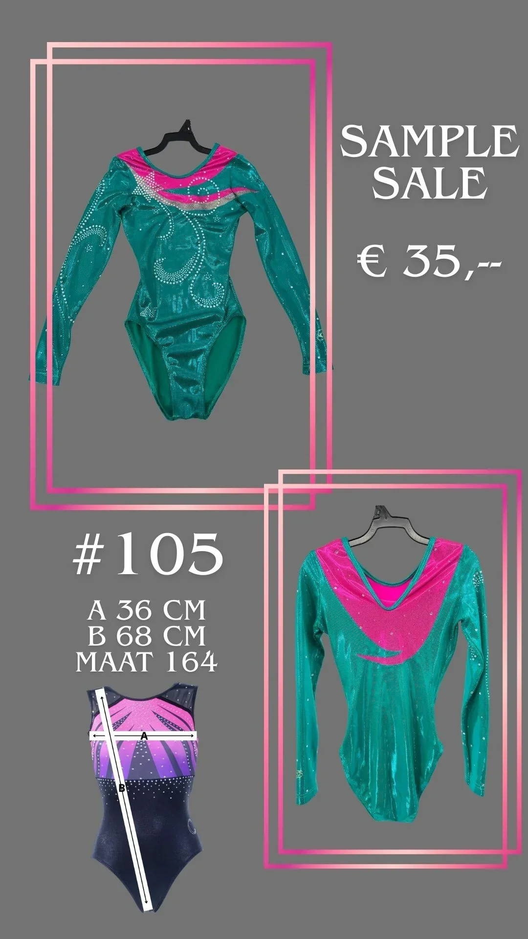 AF SAMPLE 105 maat 164