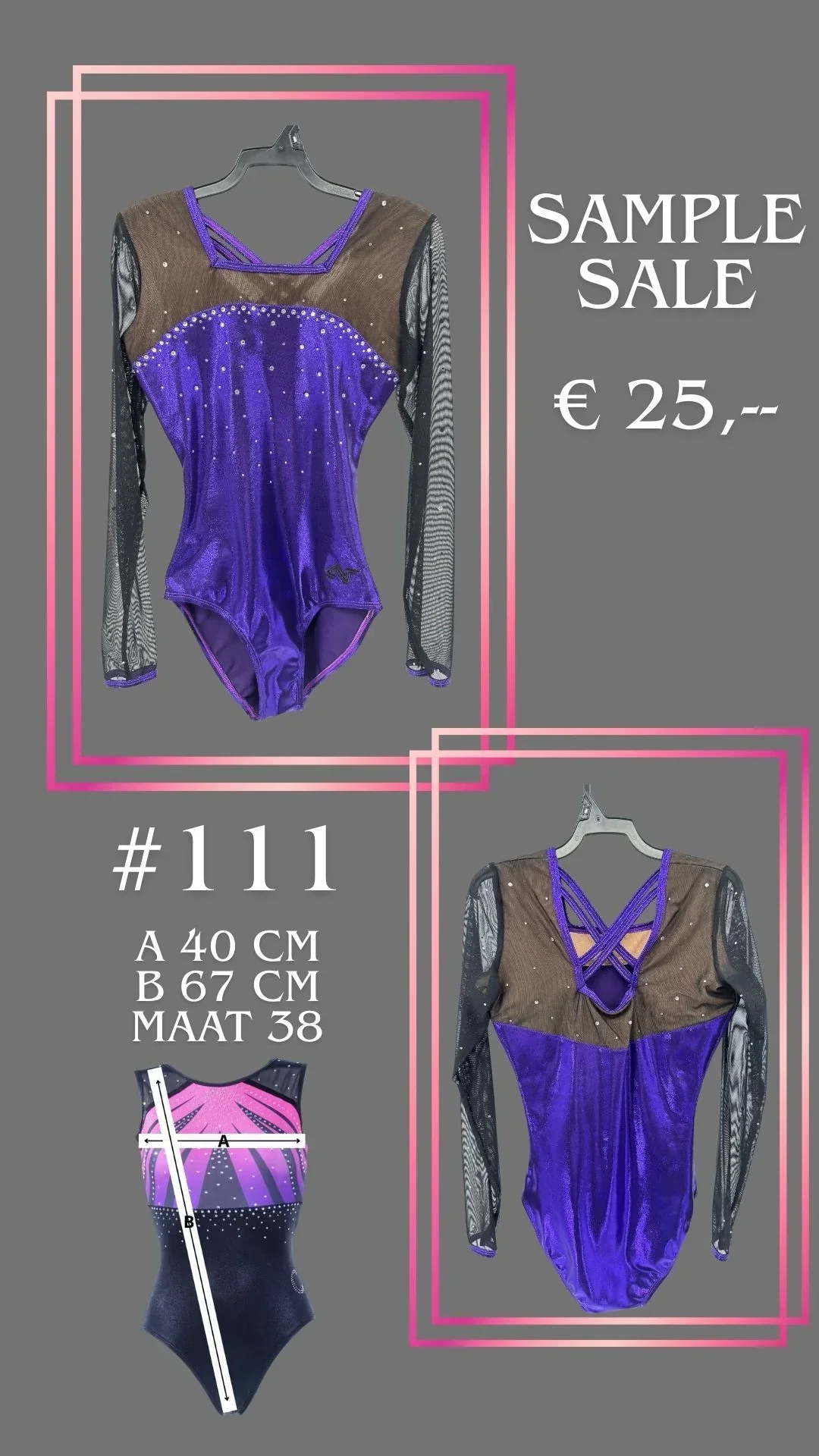 AF SAMPLE 111 maat 38