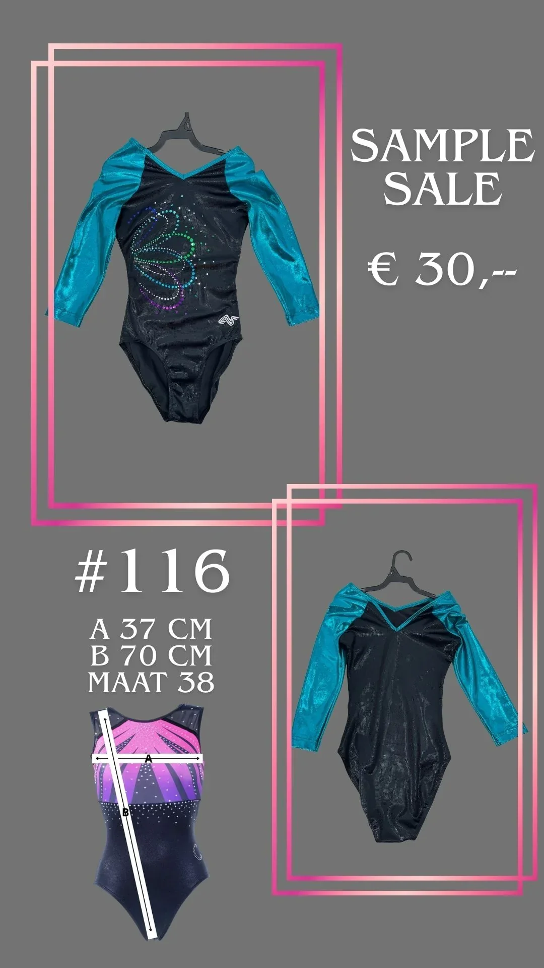 AF SAMPLE 116 maat 38