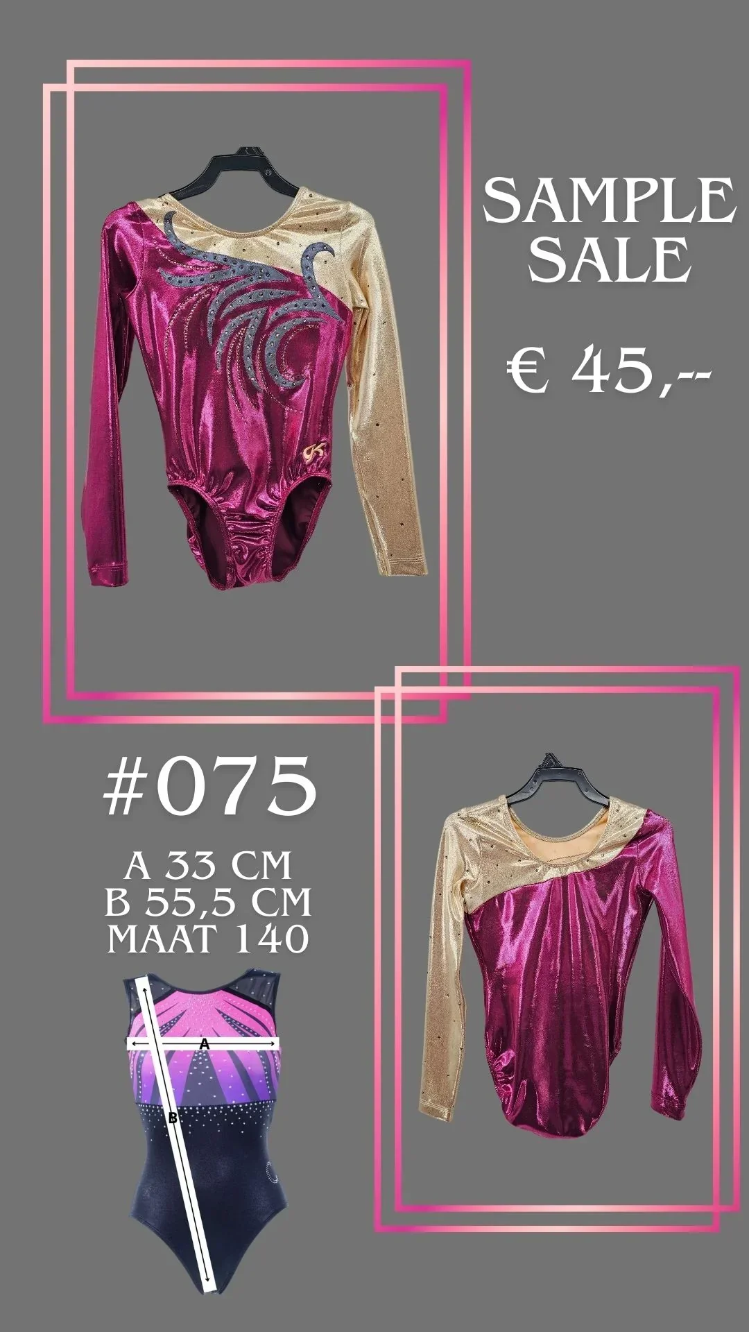 GK SAMPLE 075 maat 140