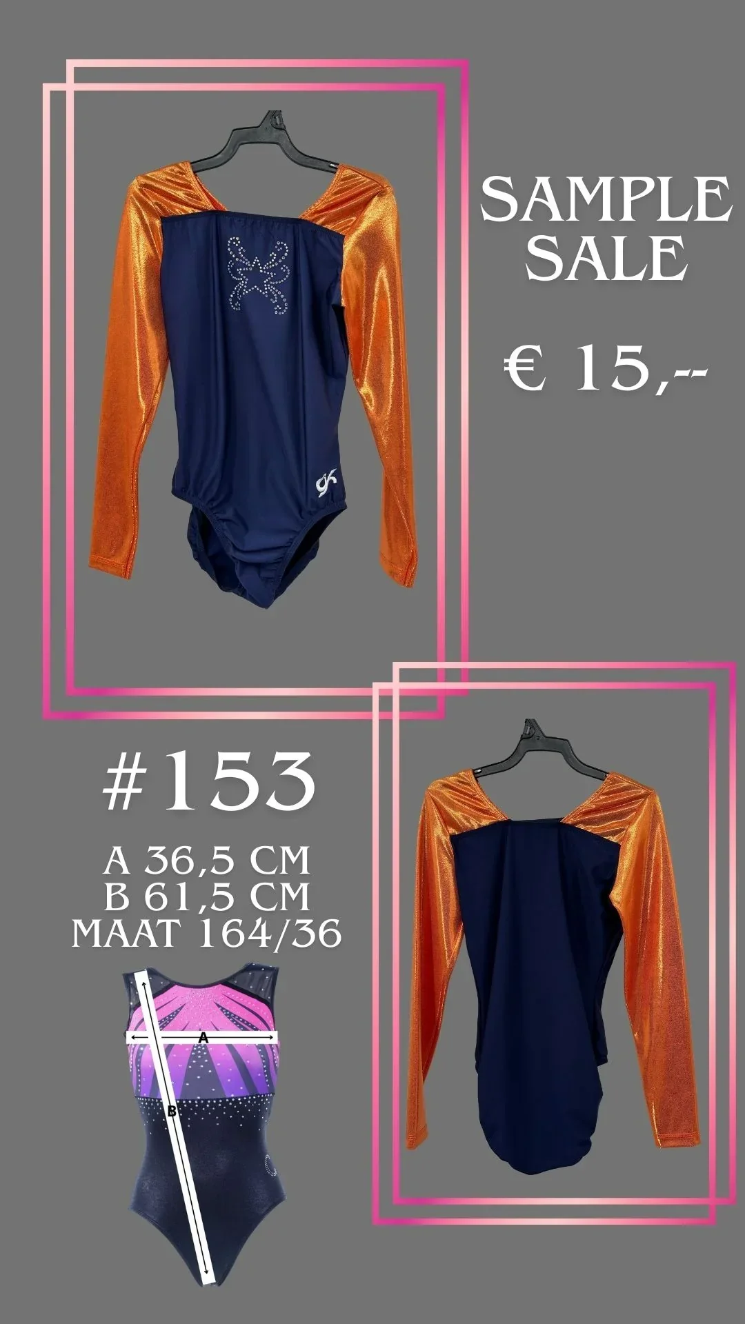 GK SAMPLE 153 maat 164