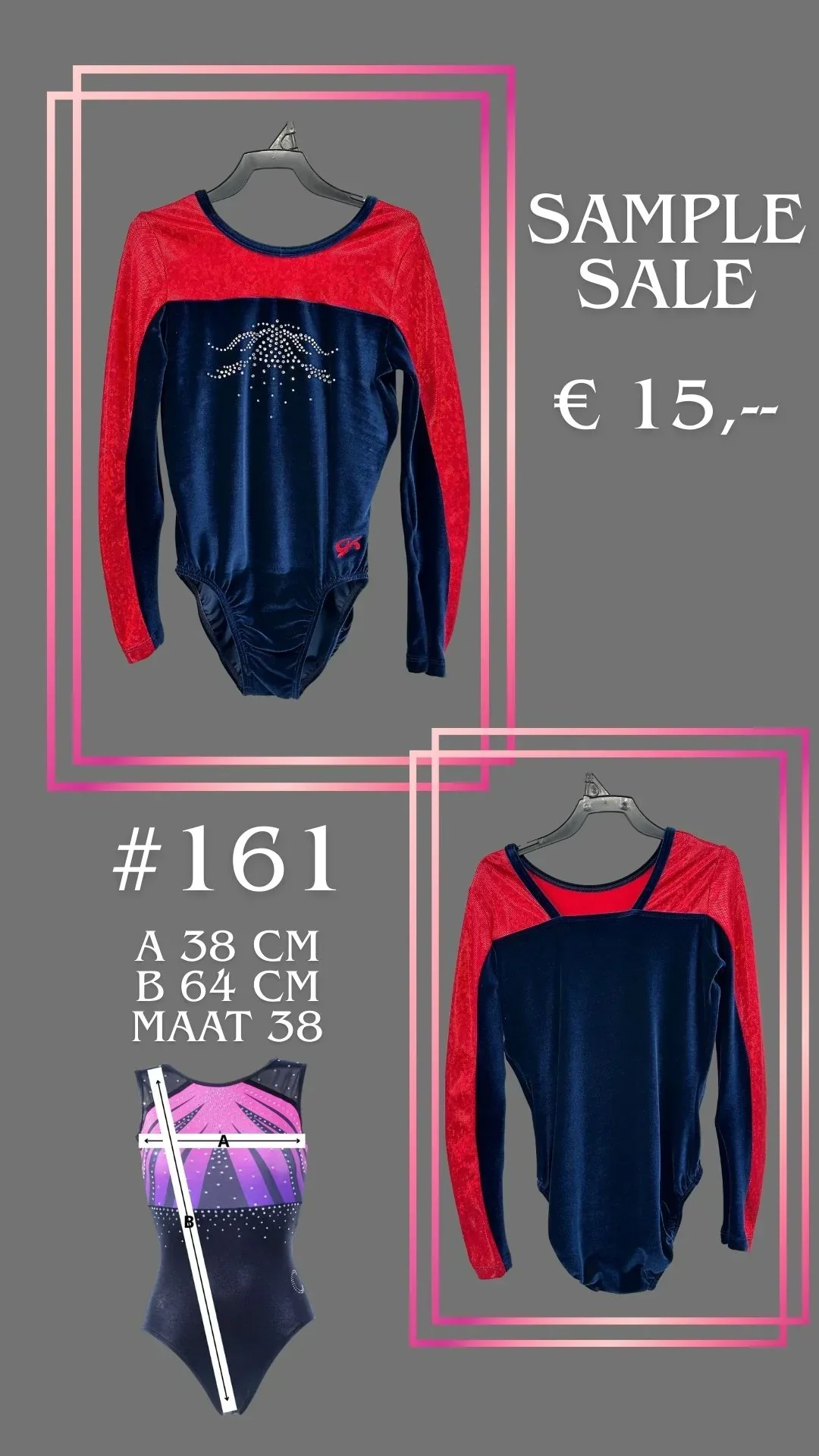 GK SAMPLE 161 maat 38