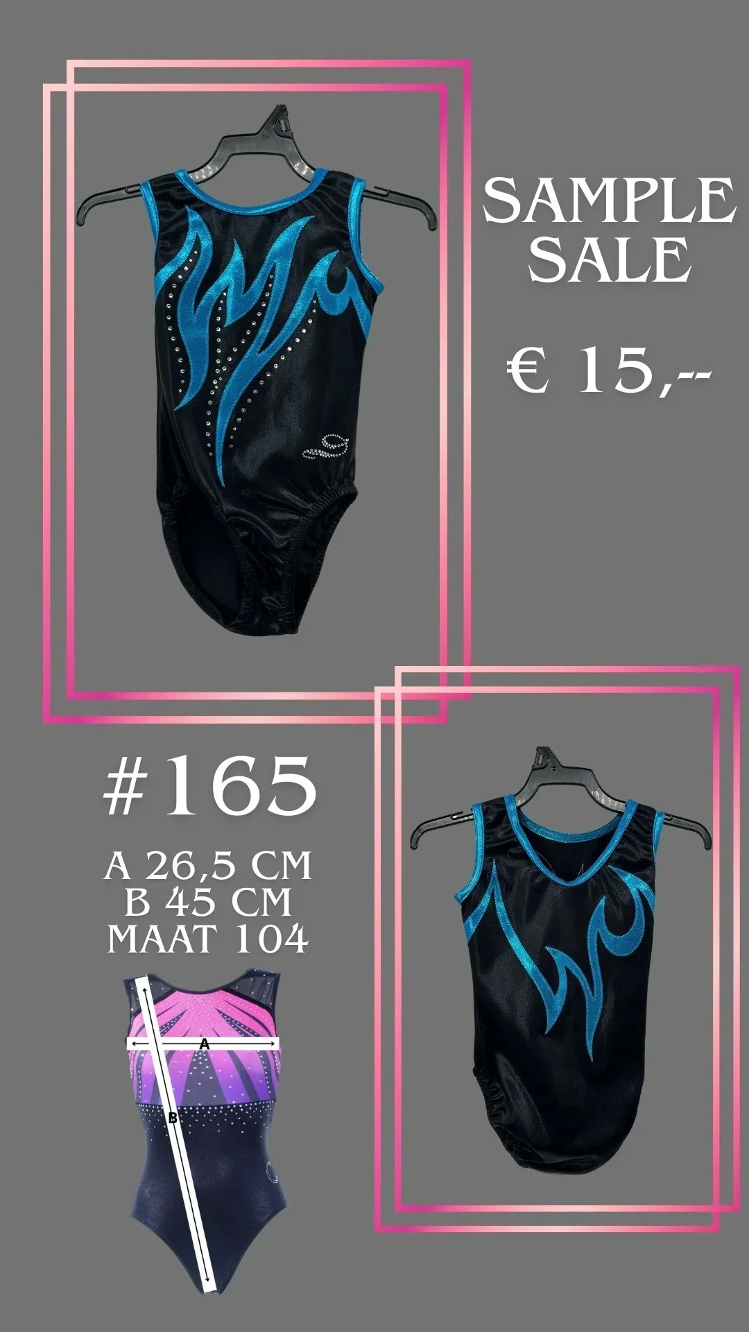 GK SAMPLE 165 maat 104