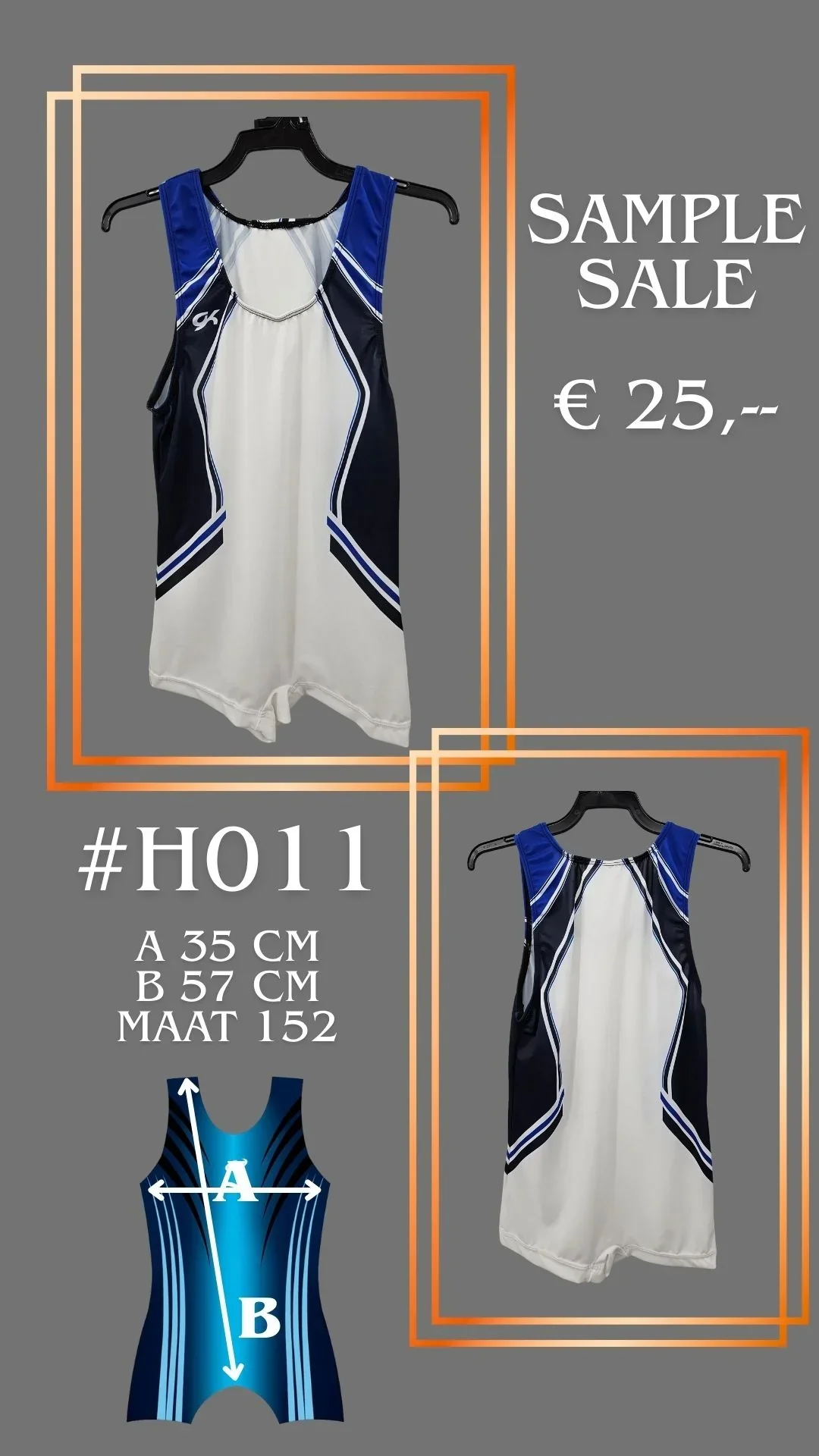 GK Sample H011 maat 152