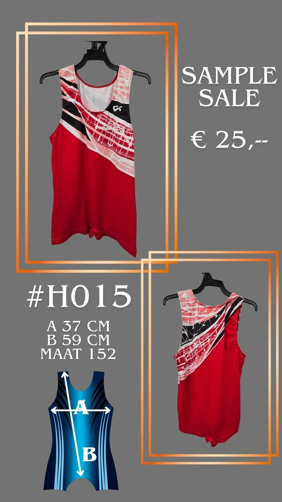 GK Sample H015 maat 152