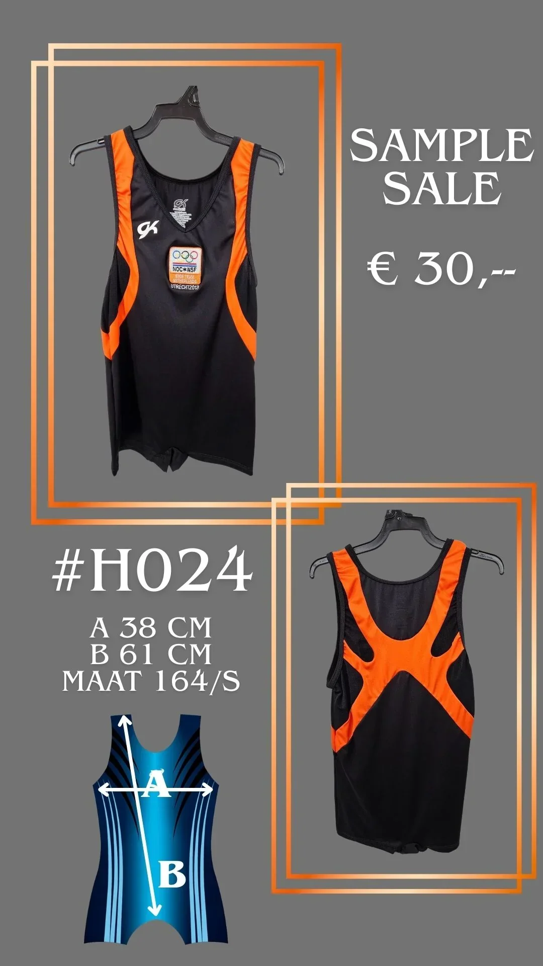 GK Sample H024 maat 164/S
