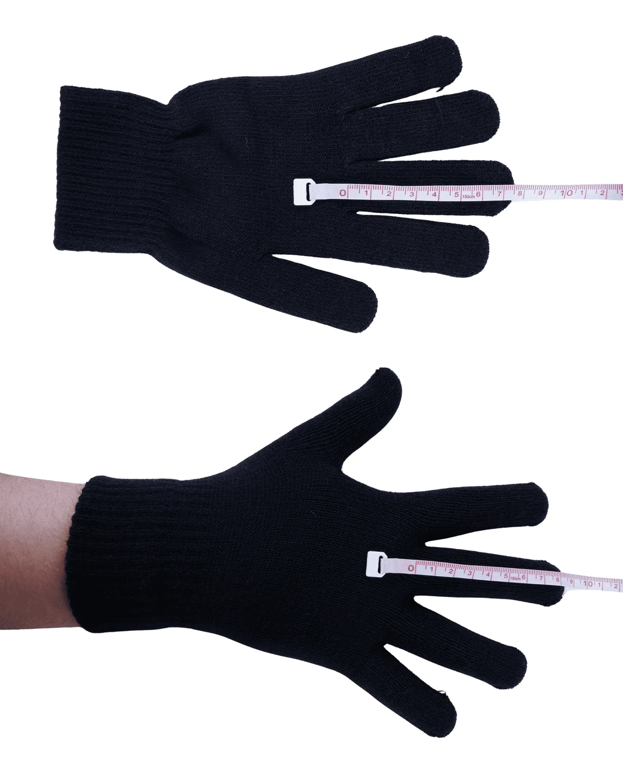 Handschoenen voor lusjes zwart - Image 4