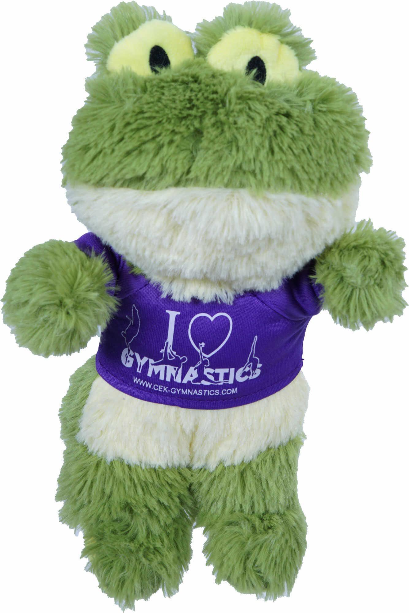 Knuffel kikker met promo t-shirt - Image 4