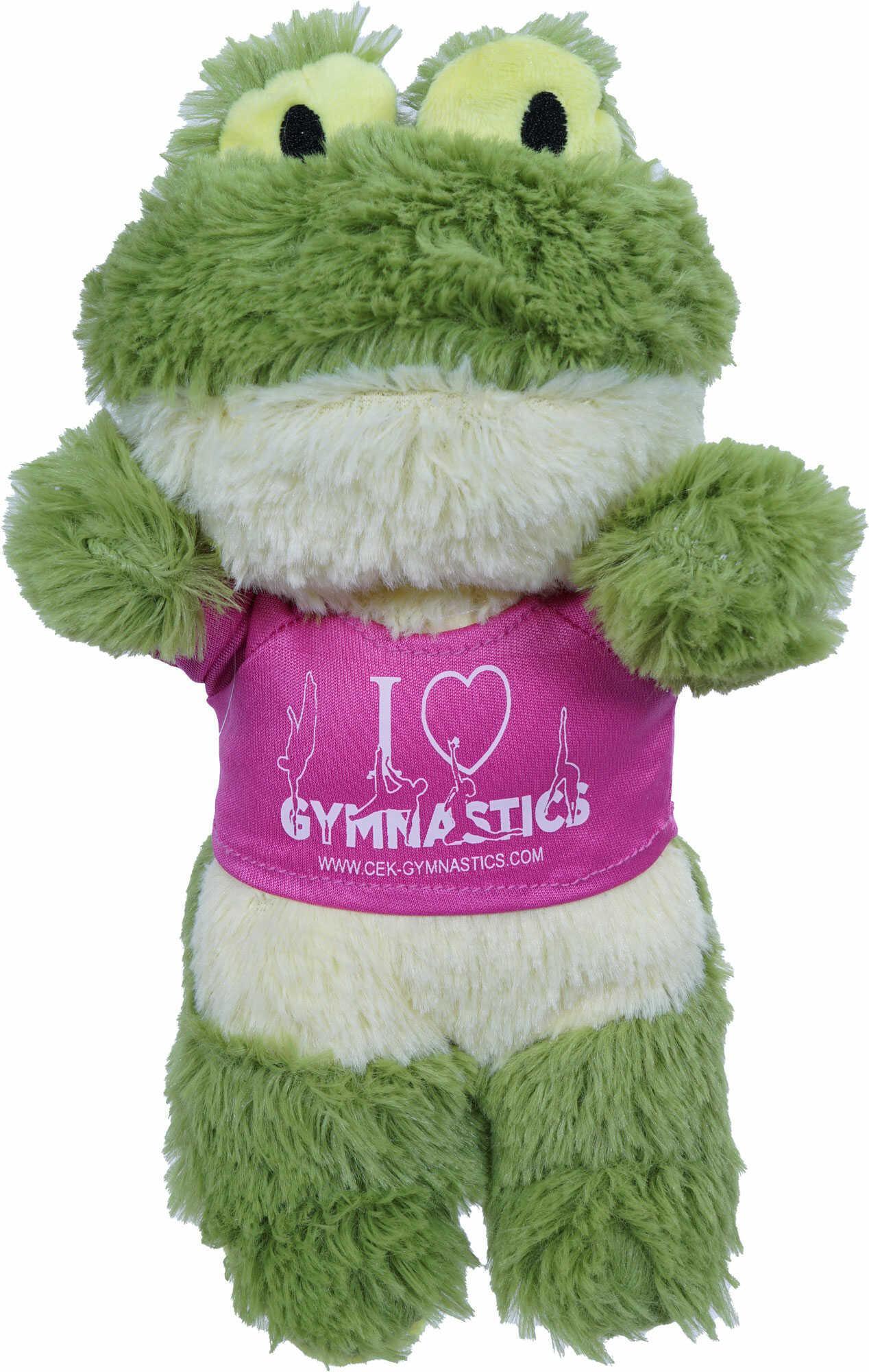 Knuffel kikker met promo t-shirt - Image 5