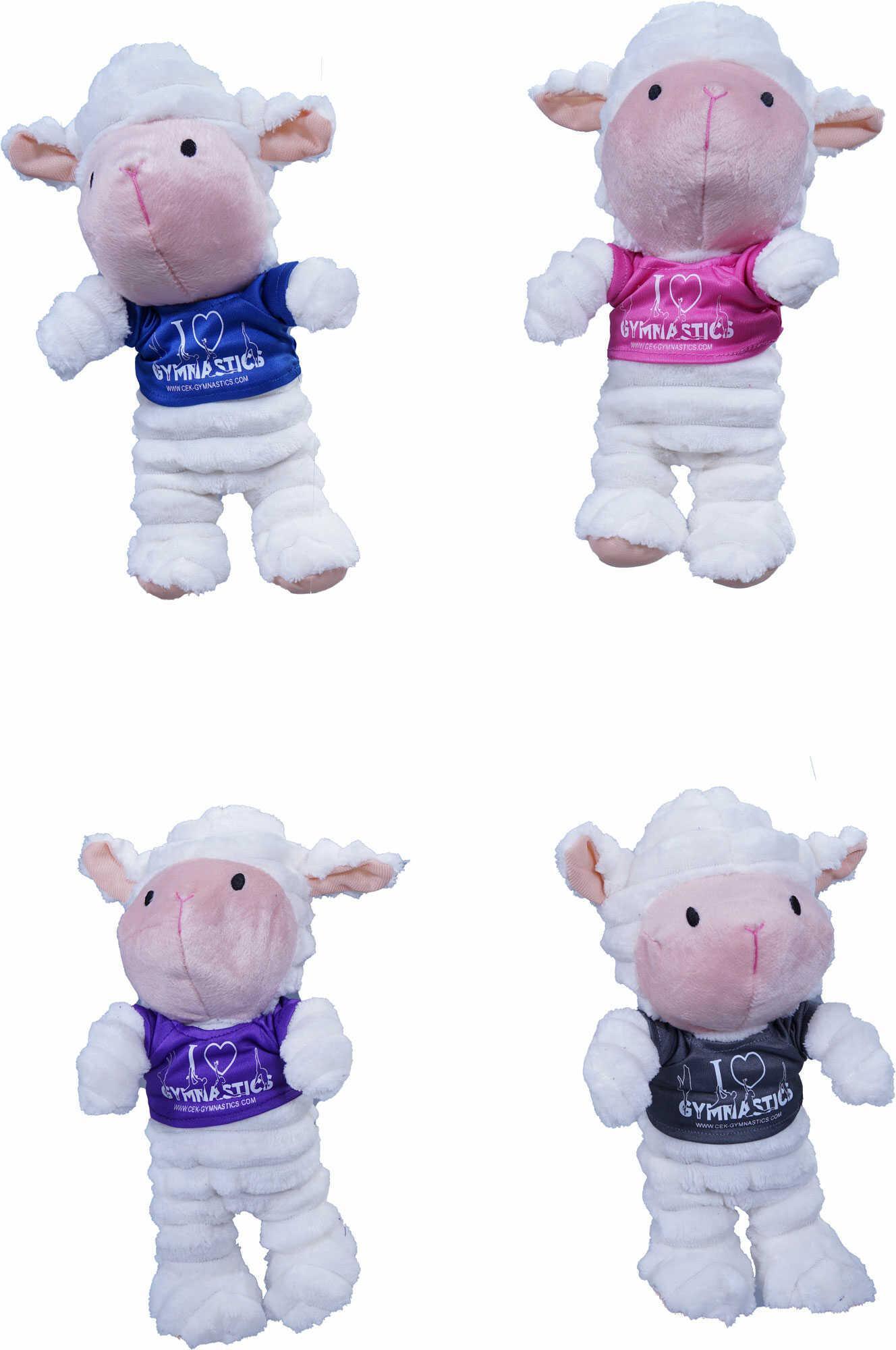 Knuffel schaap met promo t-shirt