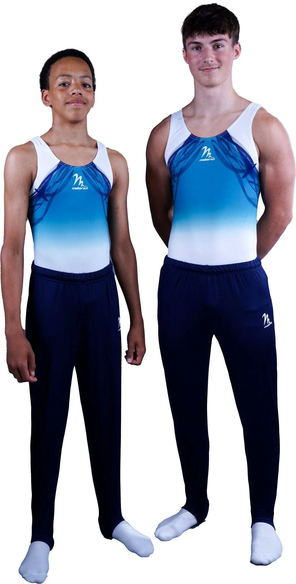 Milano heren turnpak Manifest Teal - Image 3