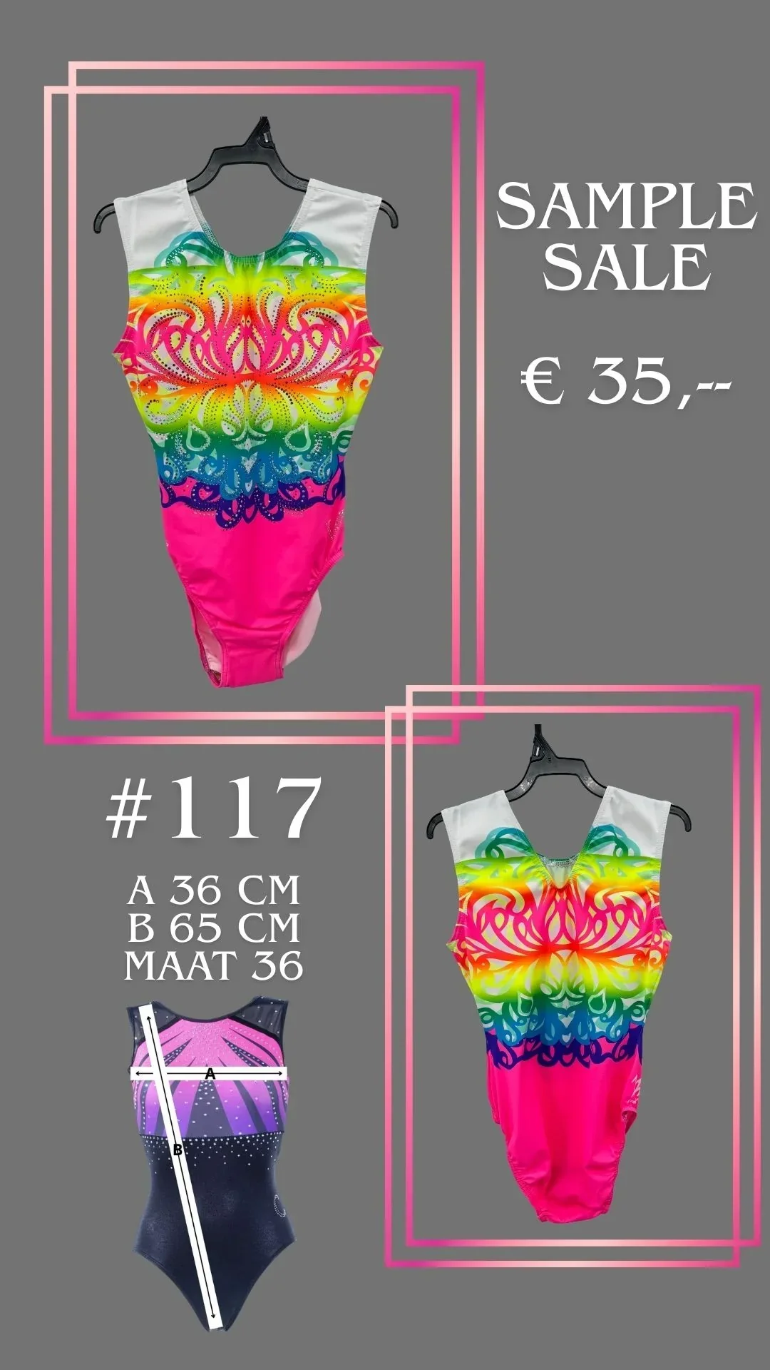 Milano SAMPLE 117 maat 36