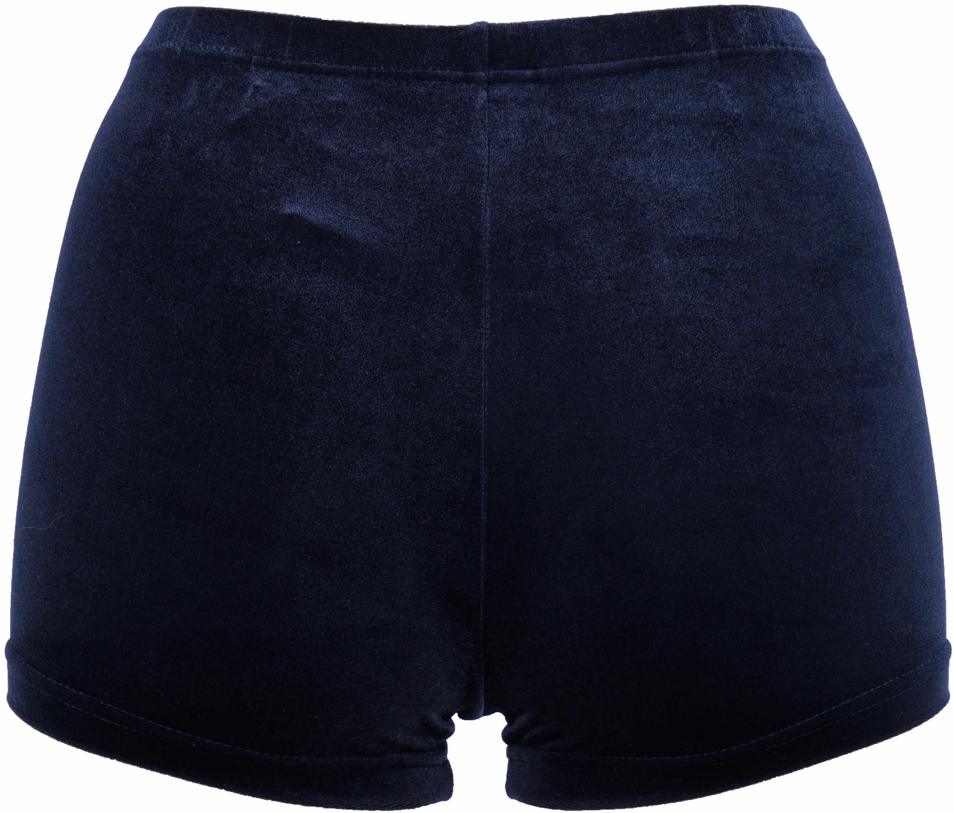 The Zone lange turnshort zwart velours - Image 3