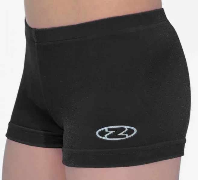 The Zone turnshort zwart velours