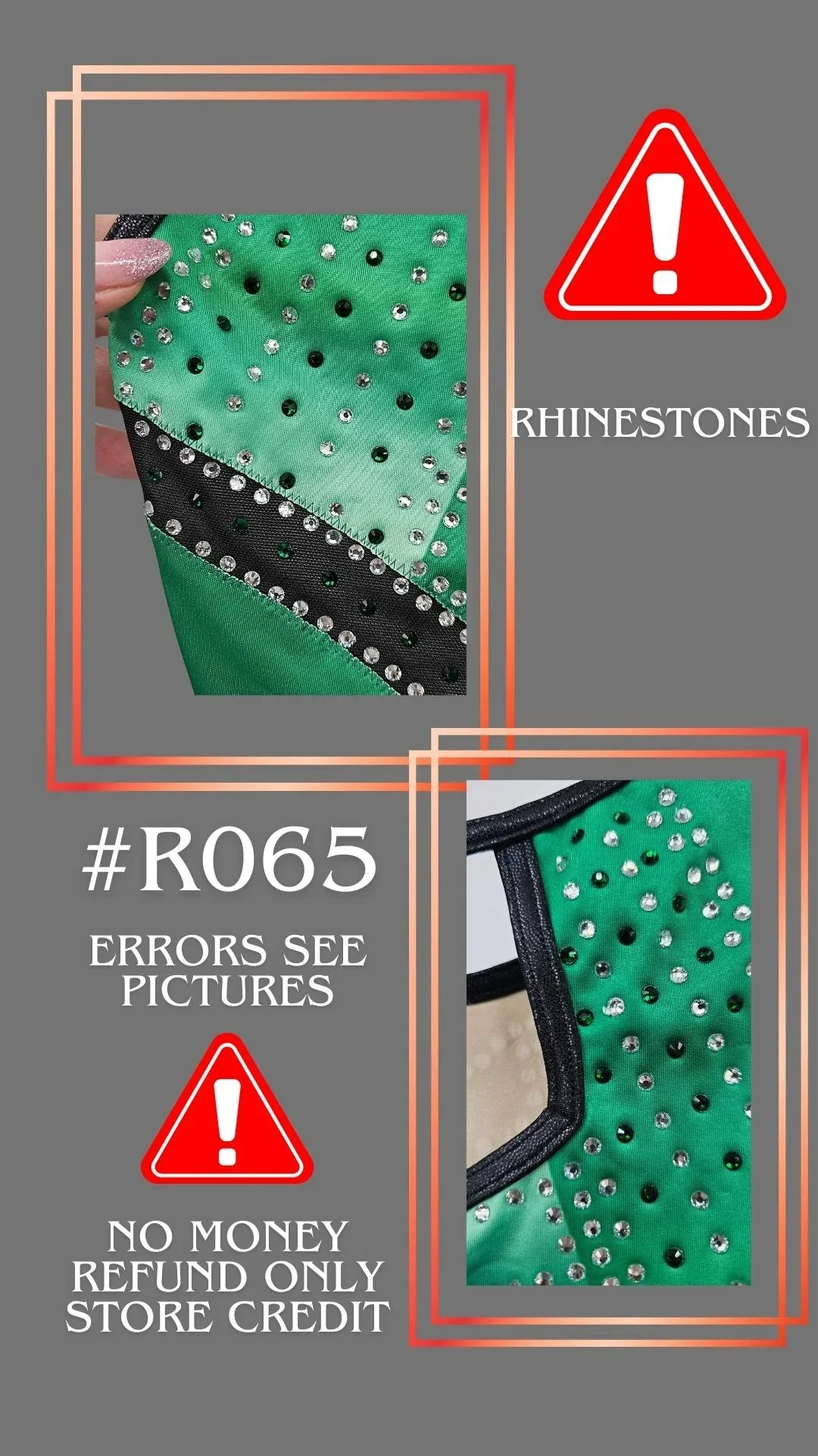 Tweede kans Turnpakje R065 maat 128 - Image 2